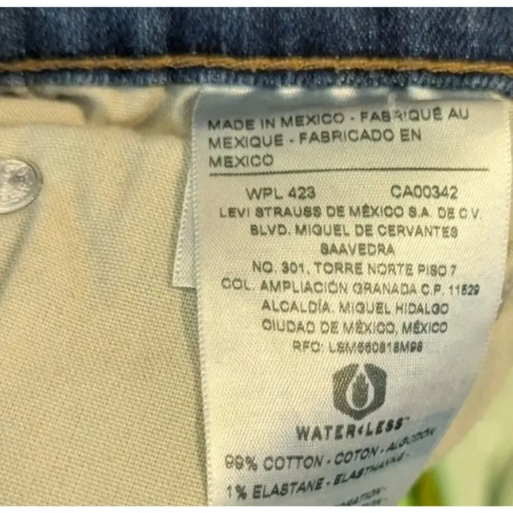 Levi's Signature S51 Straight Jeans 32x30 Levis Blue Denim Measures 34x29.5